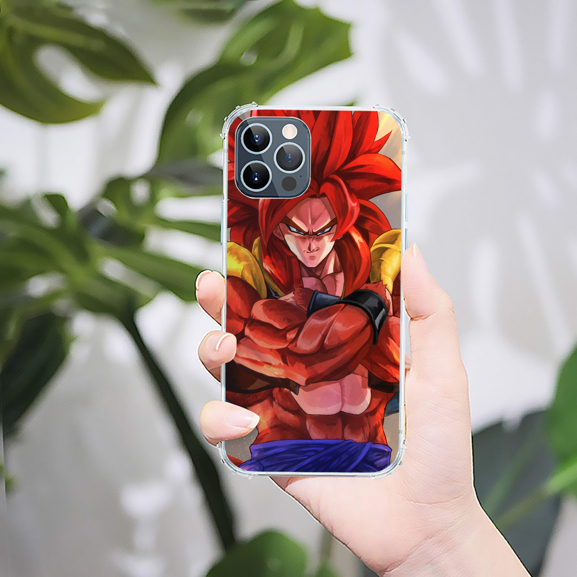 （画像用） ドラゴンボール DRAGON BALL 【iPhone 12シリーズ対応】透明スマホケース（クリアソフトケース）
